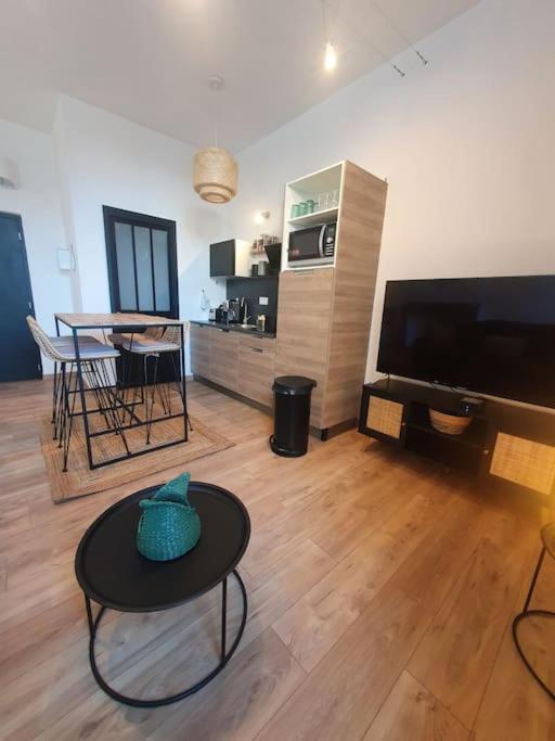 -Garrigue- Face A La Cite Medievale Studio Terrasse Classe 4☆ Carcassonne Exterior photo